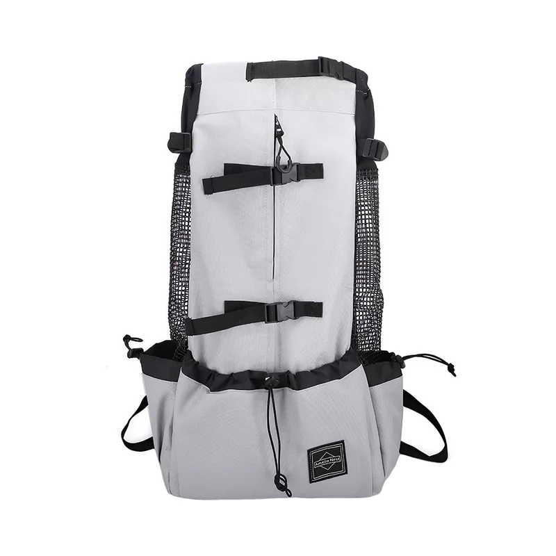 Anypet XL Light Gray Pet Carrier Backpack
