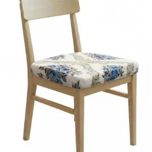 Anyseat Beige Vintage Floral Print Chair Cover