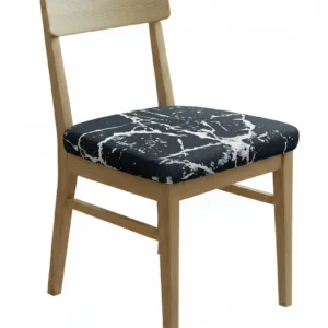 Anyseat Black White Splash Print Chair Cover
