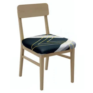 Anyseat Black and White Triangular Chair Cover