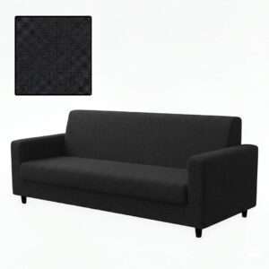 Anyseat 3-Seater Sofa Cover Black