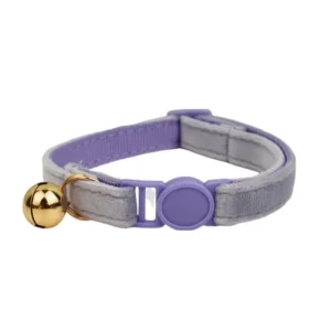 Anypet Stylish Large Light Purple Cat Collar