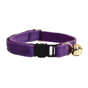 Anypet Stylish Large Dark Purple Cat Collar