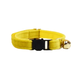 Anypet Stylish Small Mustard Yellow Cat Collar