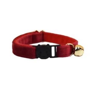 Anypet Stylish Small Burgundy Cat Collar
