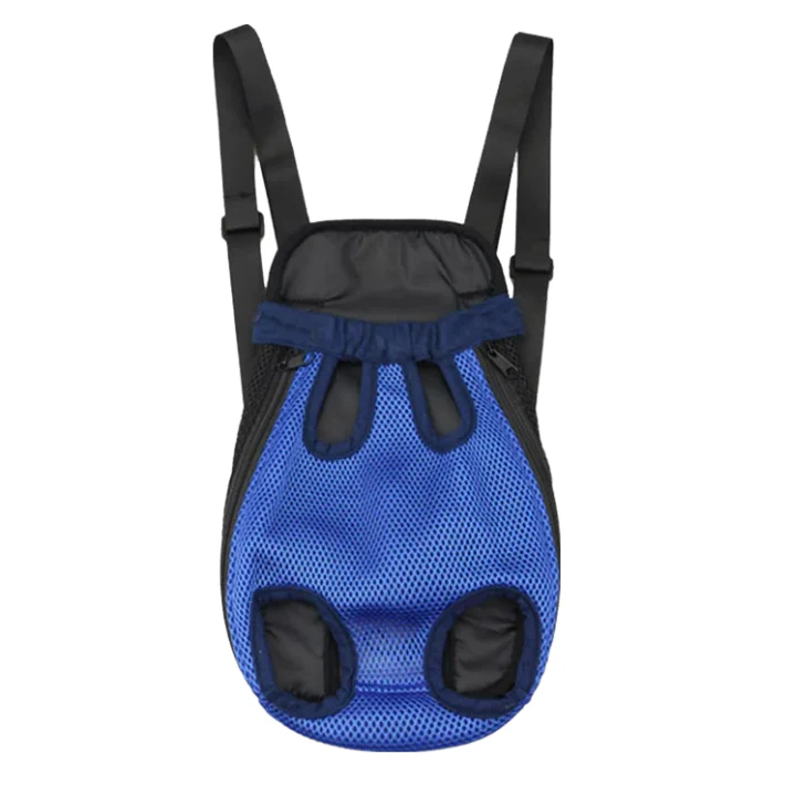 Anypet Medium Navy Blue Pet Carrier for S-M Pets
