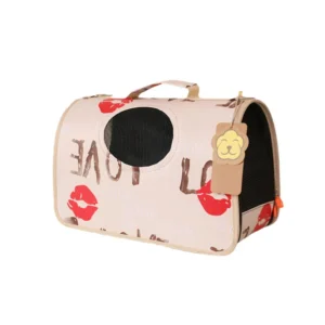 Anypet Medium Pet Carrier Love Kiss Sling Bag