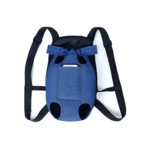Anypet Small Denim Navy Pet Carrier Backpack