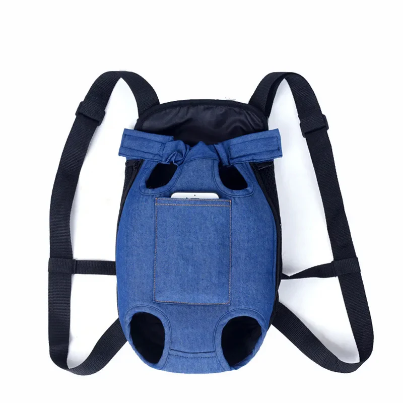 Anypet Medium Denim Navy Pet Carrier for S-M Pets