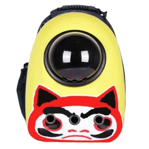 Anypet Red Cute Cat Space Capsule Pet Carrier