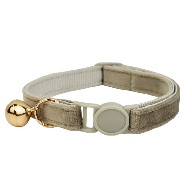 Anypet Stylish Large Brown Cat Collar