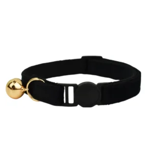Anypet Stylish Large Black Cat Collar