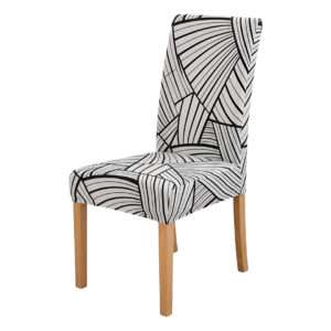 Anyseat Black Pattern Chair Cover