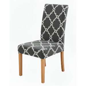 Anyseat Gray Chain Link Chair Cover