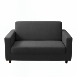 Anyseat 2-Seater Sofa Cover Dark Grey
