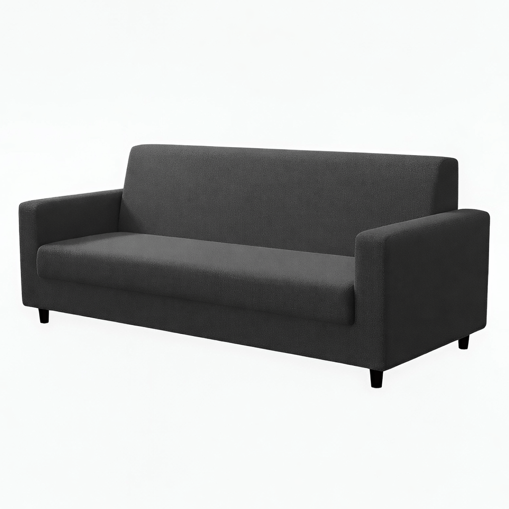 Anyseat 3-Seater Sofa Cover Dark Grey
