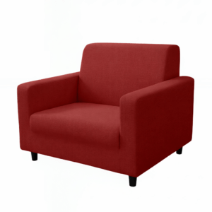 Anyseat 1-Seater Sofa Cover Wine Red