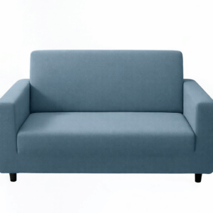 Anyseat 2-Seater Sofa Cover Grey Blue